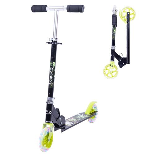 összecsukható roller worker pitbul pro led világító kerekekkel