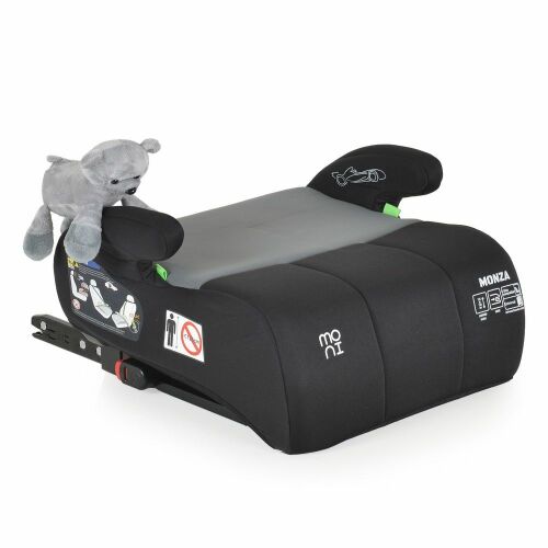 Monza ülésmagasító isofix i-size 125-150cm szürke