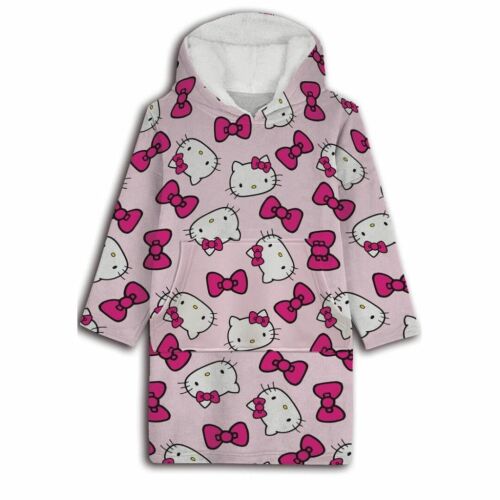 Hello kitty bow belebújós plüss polár takaró, poncsó 7-14 év 170917705 - Pléd