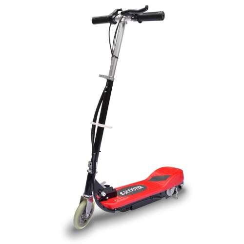 vidaXL red electric scooter, 120W, for kids, 6 years and older