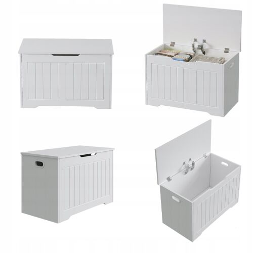 Játékház Polc Rendszerező Rekeszek Könyvespolc Fehér Loft 64 cm 168174359 - Játéktároló polc és rendszerező