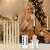 LED candle set, 6 pack, with remote control, battery operated, flameless, flicker effect, for home decor, wedding, party, christmas, dinner, romantic atmosphere