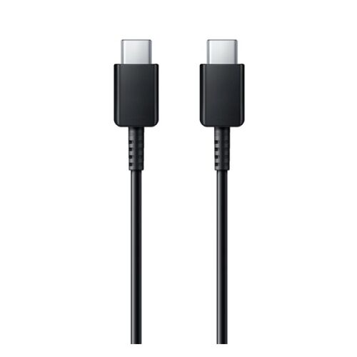 Samsung Type-C - Type-C gyorstöltő adatkábel, 100W 5A, 100cm, fekete, adatátvitelre és töltésre - Kábel