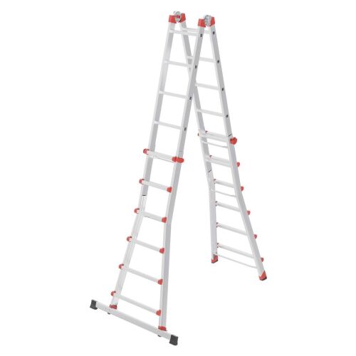 Hailo M80 4x6 Lépcsőfokos alumínium állólétra 168201821 - Hailo