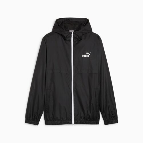 Puma ESS SOLID WINDBREAKER férfi kapucnis kabát fekete 84748452 XL méret 168222335 - Férfi kabát