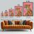 Wallity Decorative Framed MDF Painting Multicolor GE138-L 168279490