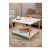 Hanah Home Coffee Table White Peka-0049 - White 168291905