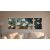 Wallity Dekoratív Keretes MDF Kép (3 darabos) Többszínű Huhu312 - 50 x 140 168294542