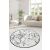 Conceptum Hypnose Szőnyeg (100 cm) Multicolor Marble - Fehér 168298688
