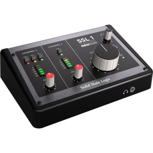 Solid State Logic SSL 1 USB-C Audio Interfész - Fekete