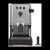 Gaggia EG2500/00 Classic Up eszpresszó kávéfőző, 1200W, inox, mellékelt tamperrel, elölnézet