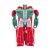 Transformers Earthspark Skullcruncher 6cm akciófigura robot módban, részletes nézet, piros és zöld