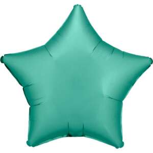 Silk Jade Green csillag fólia lufi 48 cm 45043985 
