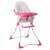 Lorelli Marcel fix Etetőszék - Kislány #rózsaszín-fehér 2019 30712363
