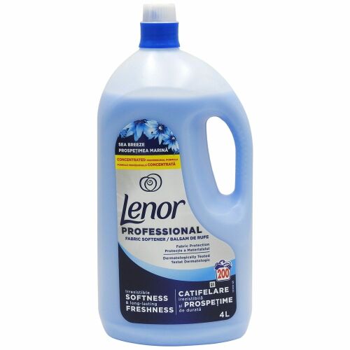 Lenor Professional Prospetimea Marina öblítő 4L, 200 mosáshoz, hosszan tartó frissességet és puhaságot biztosít - Öblítő