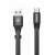Baseus Nimble USB to USB-C cable, black, 23cm