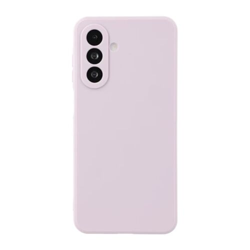 Matt lila szilikon tok Samsung A27 5G GIGAPACK telefonhoz, hátulról, kamera kivágásokkal - Telefontok