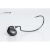 DECOY DS-13H SWITCH HEAD HEAVY 36gr jig fej horgászhorogra erősítve, szemléltetve az összeszerelést.