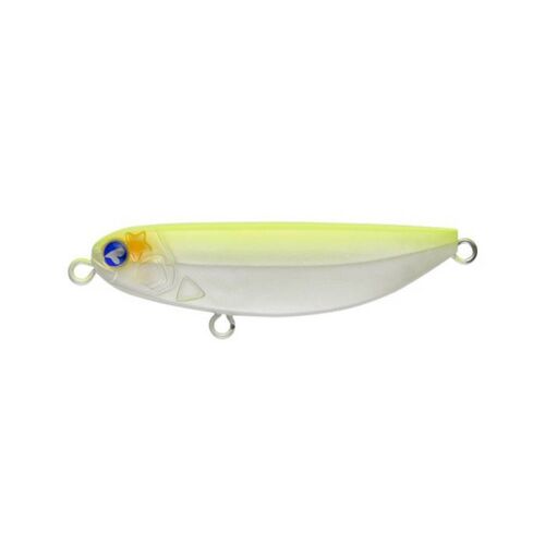 BLUEBLUE SHALLDUS 14 60mm 14gr #13 Chartreuse Back Pearl wobbler horgászcsali, ferde nézet - Wobbler