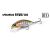 DUO SPEARHEAD RYUKI 38S 3.8cm 2.8gr ADA4055 Chart Back Yamame OB süllyedő minnow horgászcsali horogokkal és márkajelzéssel fehér háttéren