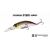 DUO Spearhead Ryuki 50MDSP Ghost Minnow horgászcsali márkajelzéssel, 5cm, 3.4g, ferde nézet fehér háttérrel