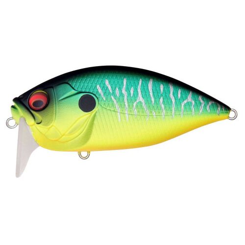 MEGABASS ORC BURNING SHAD 58mm 10.5gr MAT TIGER wobbler horgászcsali, 3/4 nézet fehér háttéren - Wobbler