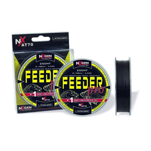 COLMIC Feeder Pro AT70 monofil horgászzsinór 250m 0.260mm, csomagolásban és orsón, horgászfelszerelés - Monofil zsinór