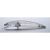 RAID LEVEL MINNOW QUICK72 72mm átlátszó horgászcsali, minnow wobbler, oldalnézet fehér háttéren