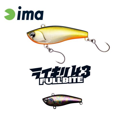 IMA RAIKIRI 43 FULLBITE 43mm 2.5gr 009 Titán Fekete wobbler csali horgászathoz - Wobbler