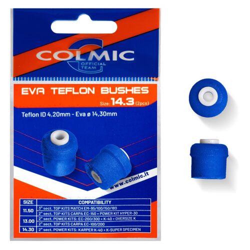 COLMIC BELSŐ EVA TEFLON PERSELYEK 4.2*11.5mm csomagolásban méret és kompatibilitási információkkal, horgászbot kiegészítő - Horgász szerelék kiegészítő