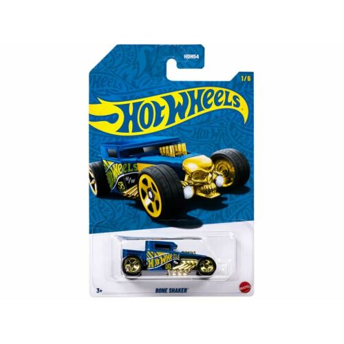 Hot Wheels Pearl & Chrome: Bone Shaker kisautó 1/64 - Mattel 177118517 - Játék autó