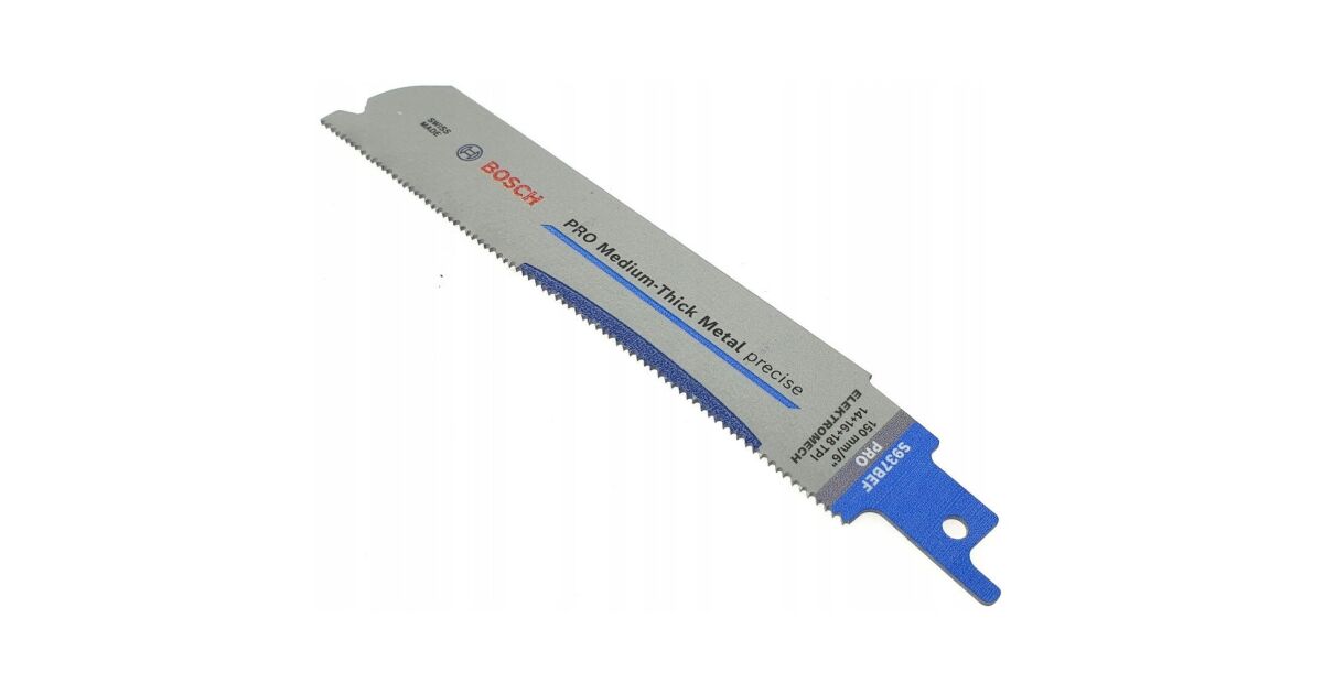 Bosch Accessories 2608658992 PRO Közepes vastagságú fém precíz S937BEF lap, 1,1 x 25 x 150 mm, 25 db. 25 db 168831778