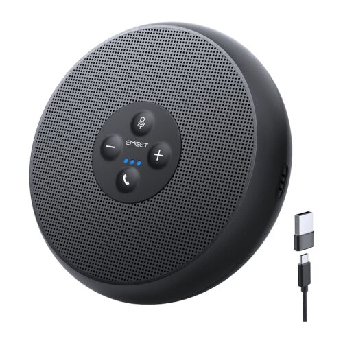 EMEET OfficeCore M1A USB-C konferencia hangszóró 360 fokos hangfelvétellel és vezérlőgombokkal - Konferencia hangszóró