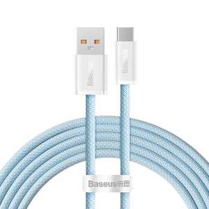Kábel Baseus Dynamic Series USB-C, 100W, 2m, modrý - Baseus USB káble