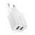 Baseus CCXJ010202 compact power charger 2x USB 10.5W #white 45069707