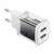 Baseus Compact Quick Charger 2 USB ports, white, internal components