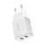 Baseus Compact Quick Charger 2 USB ports, white