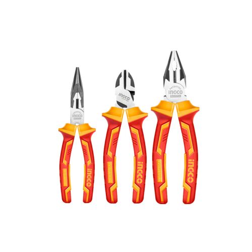 Ingco HIKPS28318 3 darabos fogókészlet, szigetelt fogók