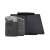 EcoFlow Delta tragbare Stromstation, schwarz, mit Solarpanel