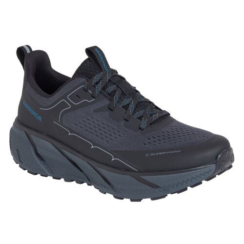 FÉRFI SZABADTÉRI TÚRACIPŐ KARRIMOR SINGLETRACK K1125-BKG 169227804 - Férfi bakancs és csizma