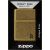 ZIPPO PÁNCÉL LÁNG ANTIQUE BRASS 60007339 öngyújtó csomagolásában, 'Armor Case' és 'Antique Brass' feliratokkal, láng logóval az elején