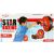 Kings Sport STAR BOXING SUPER BOXING SET 2 az 1-ben gyerekeknek, csomagolás, amin egy gyerek üt egy célpontot és a mellékelt boxkesztyűk