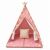 GINGER HOME Little Stars pamut tipi gyereksátor, rózsaszín csillagos 168999286