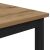 vidaXL Bárszék Kézműves Tölgy 40 x 32 x 74 cm Szerelt Fa 177528413