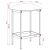 vidaXL Bárszék 2 db Sötétzöld 40 x 32 x 64 cm Szerelt Fa 169023237