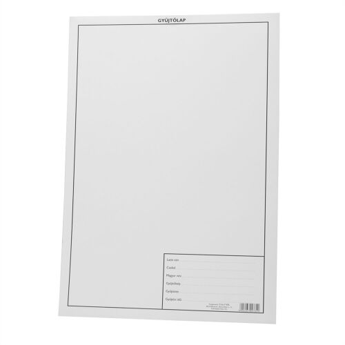 Növénygyűjtő pótlap A/4 10db/csomag 173729569 - Iskolai papírcsomag