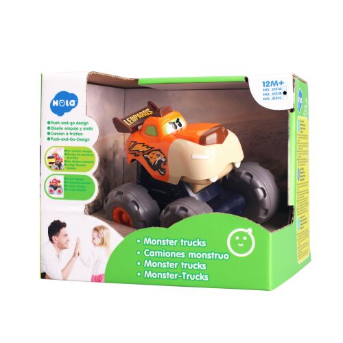 Bébi Monster Truck Haragos Leopárd 169052968 - Autó és jármű