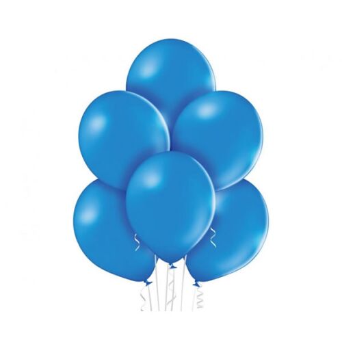 Belbal közép kék pasztel lufi, 30 cm, 50 db, ideális parti dekorációkhoz és rendezvényekhez - Otthon és kert