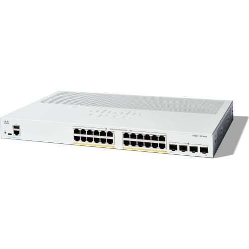 Cisco Catalyst 1300 Vezérelt L2/L3 Gigabit Ethernet (10/100/1000) Ethernet-áramellátás (PoE) támogatása Szürke 169098056 - Számítógép és kiegészítő