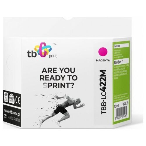TB TBB-LC422M Brother MFC-J5340DW magenta nyomtatópatron 169120327 - Tintapatron